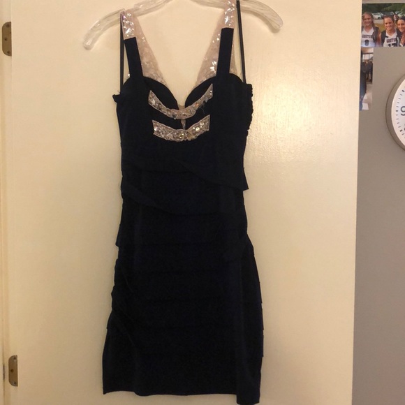 Navy blue dress - Picture 2 of 3